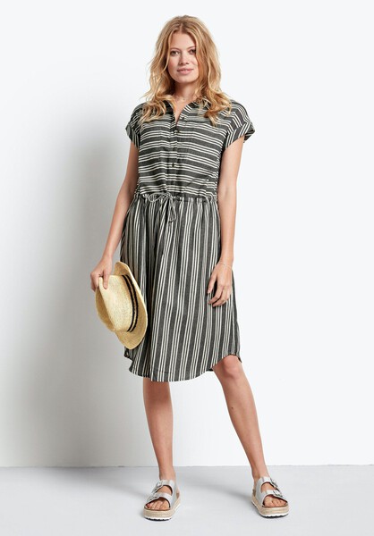 Striped Shirt Dress
