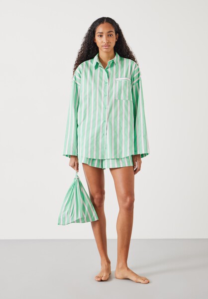 Adair Oversized Shirt Pyjama Set