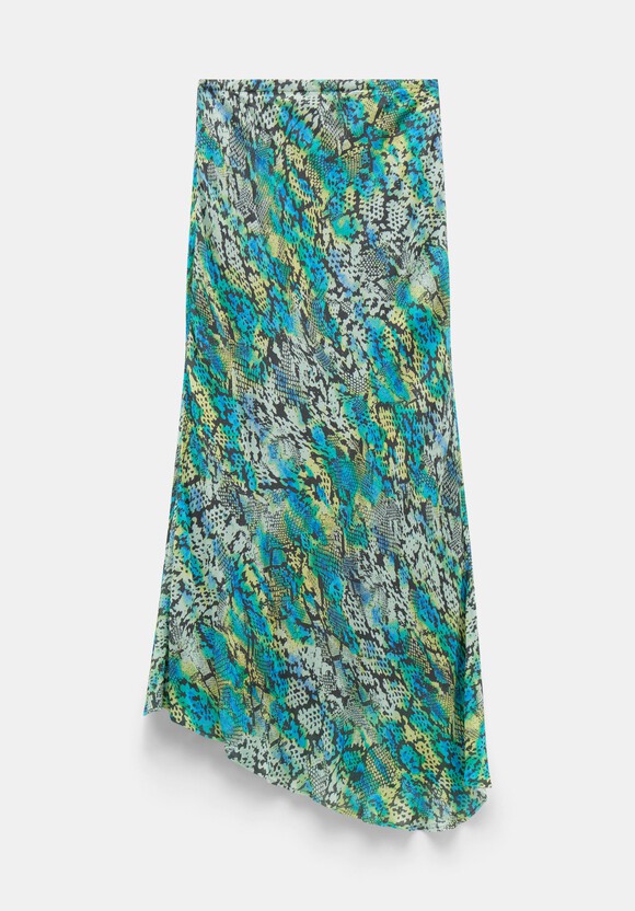 Hallie Printed Midi Skirt