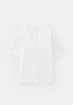 Reece V Neck Drapey T-Shirt