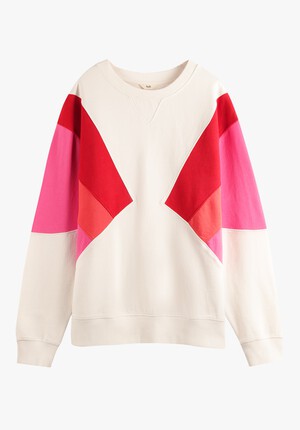 Colourblock Oversized Sweatshirt