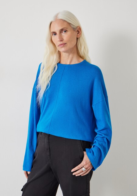 Fleur Wide Sleeve Wool Jumper