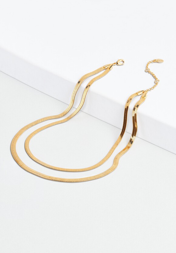 Aster Snake Chain Necklace