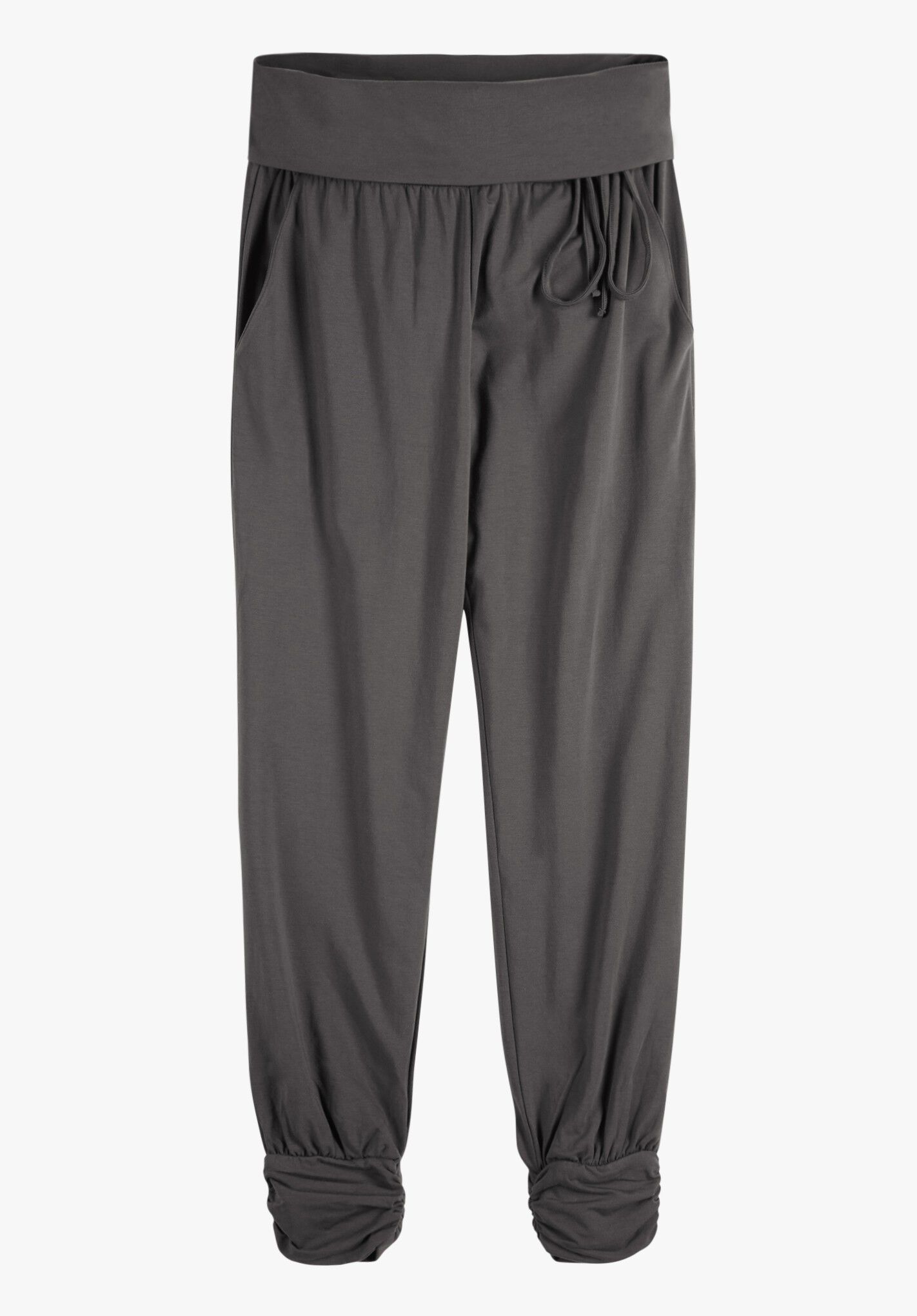 Harem Trousers Relaxed Joggers Charcoal hush