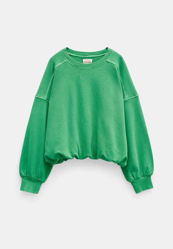 Blanca Oversized Bubble Hem Sweatshirt