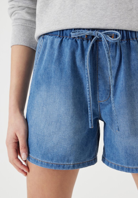 Betty Denim Pull On Shorts