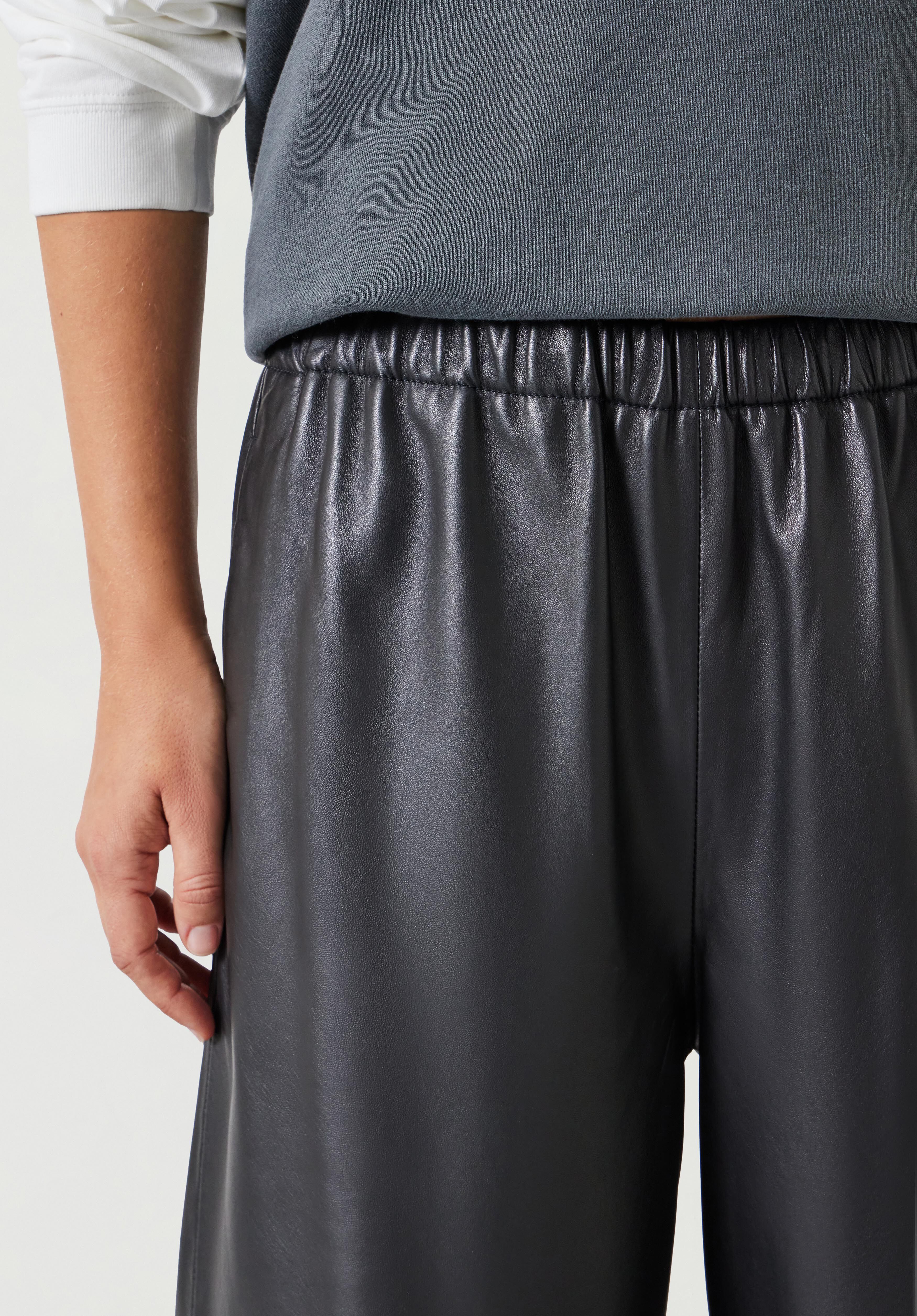Hush leather trousers online