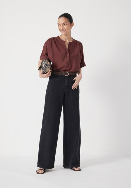 Rowan Welt Pocket Flared Jeans