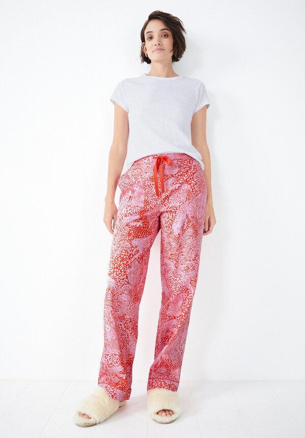 Isla Printed Cotton PJ Trousers