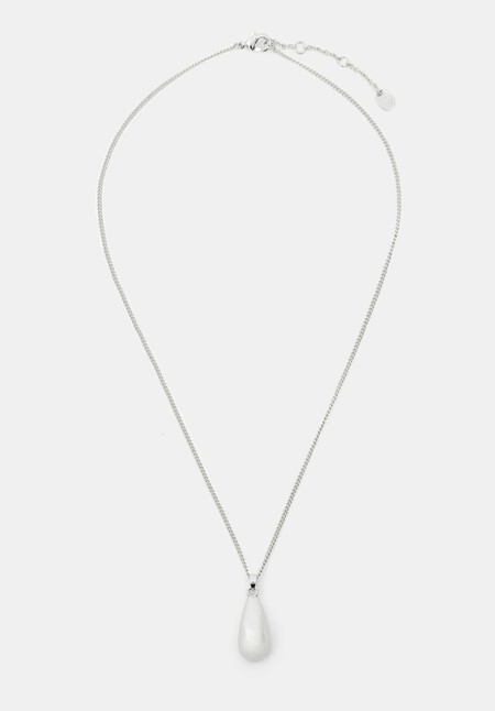 Teardrop Pendant Chain Necklace