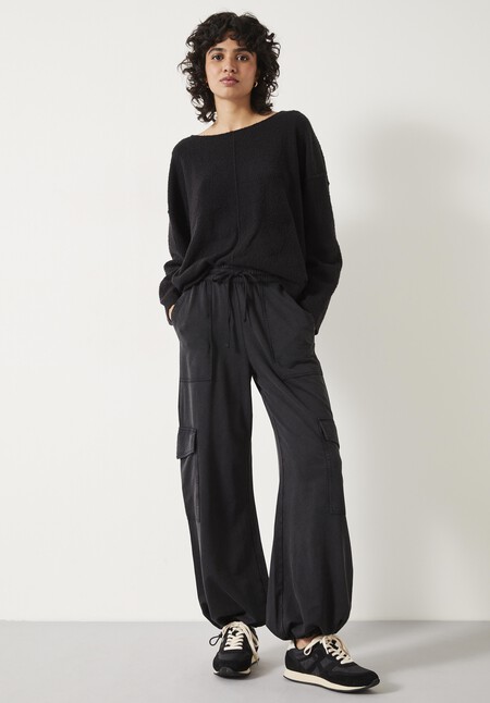 Shania Cargo Jersey Trousers