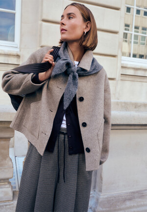 Pure Wool Double Faced Jacket