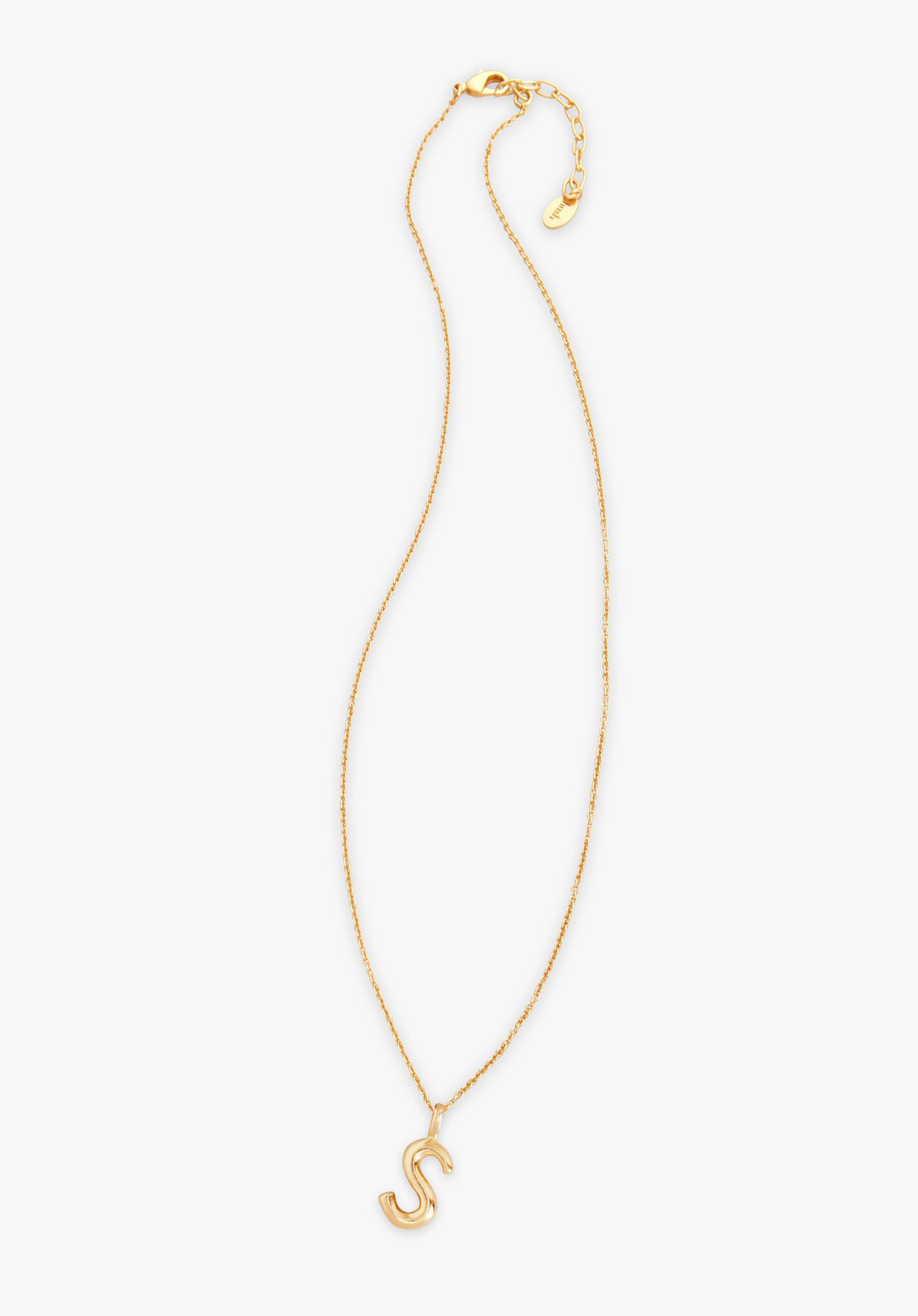 Gold s pendant discount