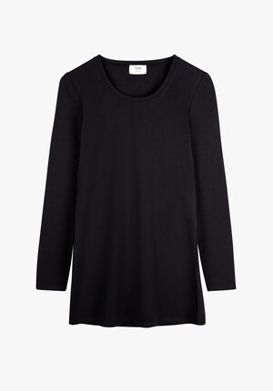 Longline Stretch-Cotton T-Shirt