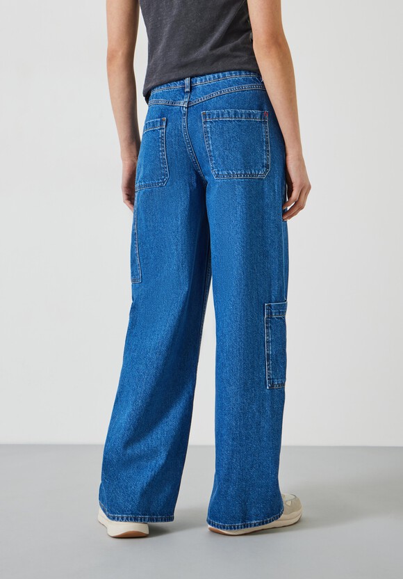 Charli Cotton Relaxed Cargo Jeans