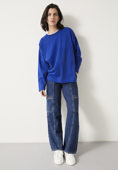 Rachel Split Hem Detail Top