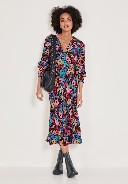 Amabel Floral Midi Dress