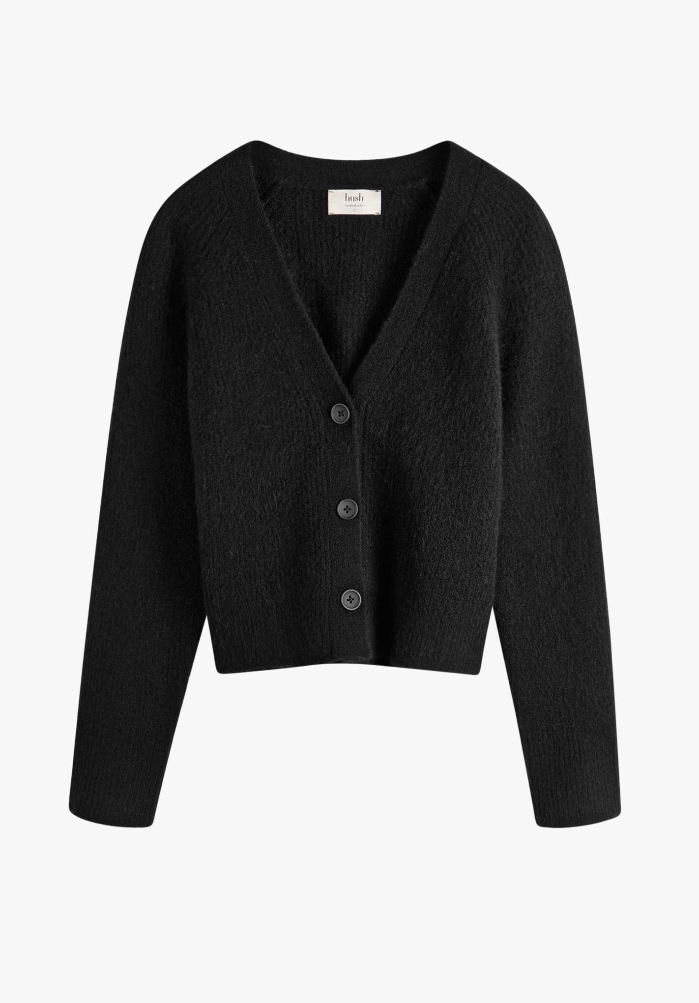 Black cheap cardigan cropped