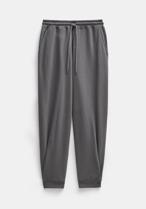 Barrel Leg Pleat Joggers