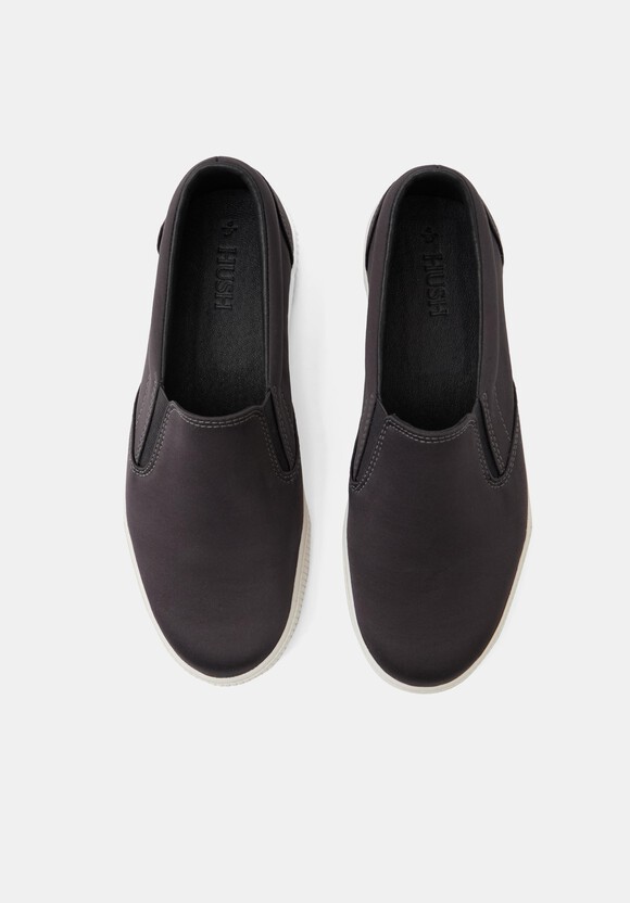Gili Satin Slip On Trainers