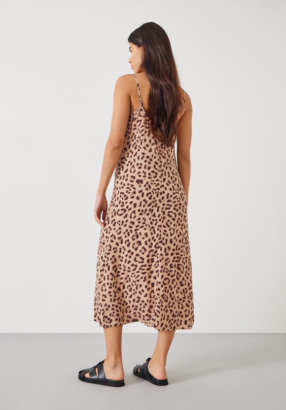 Eloise Leopard Maxi Slip Dress