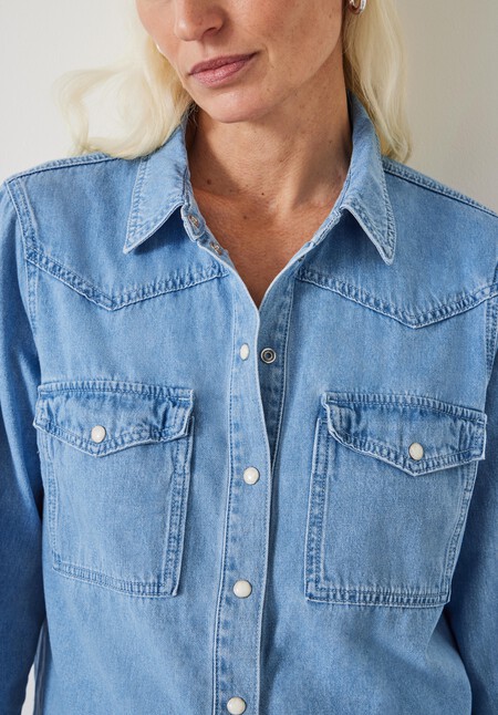 Dina Denim Shirt