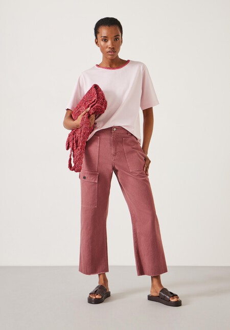 Lucy Crochet Trim T-Shirt