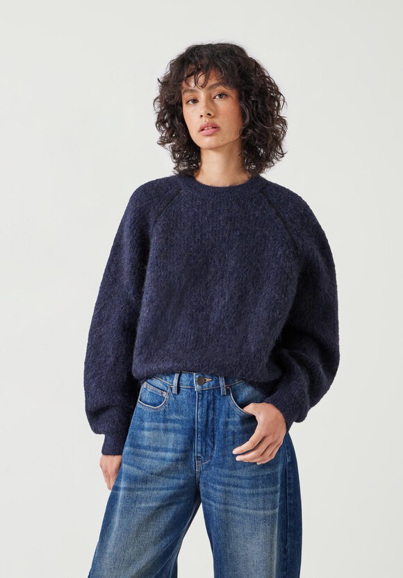 River Brushed Boxy Jumper