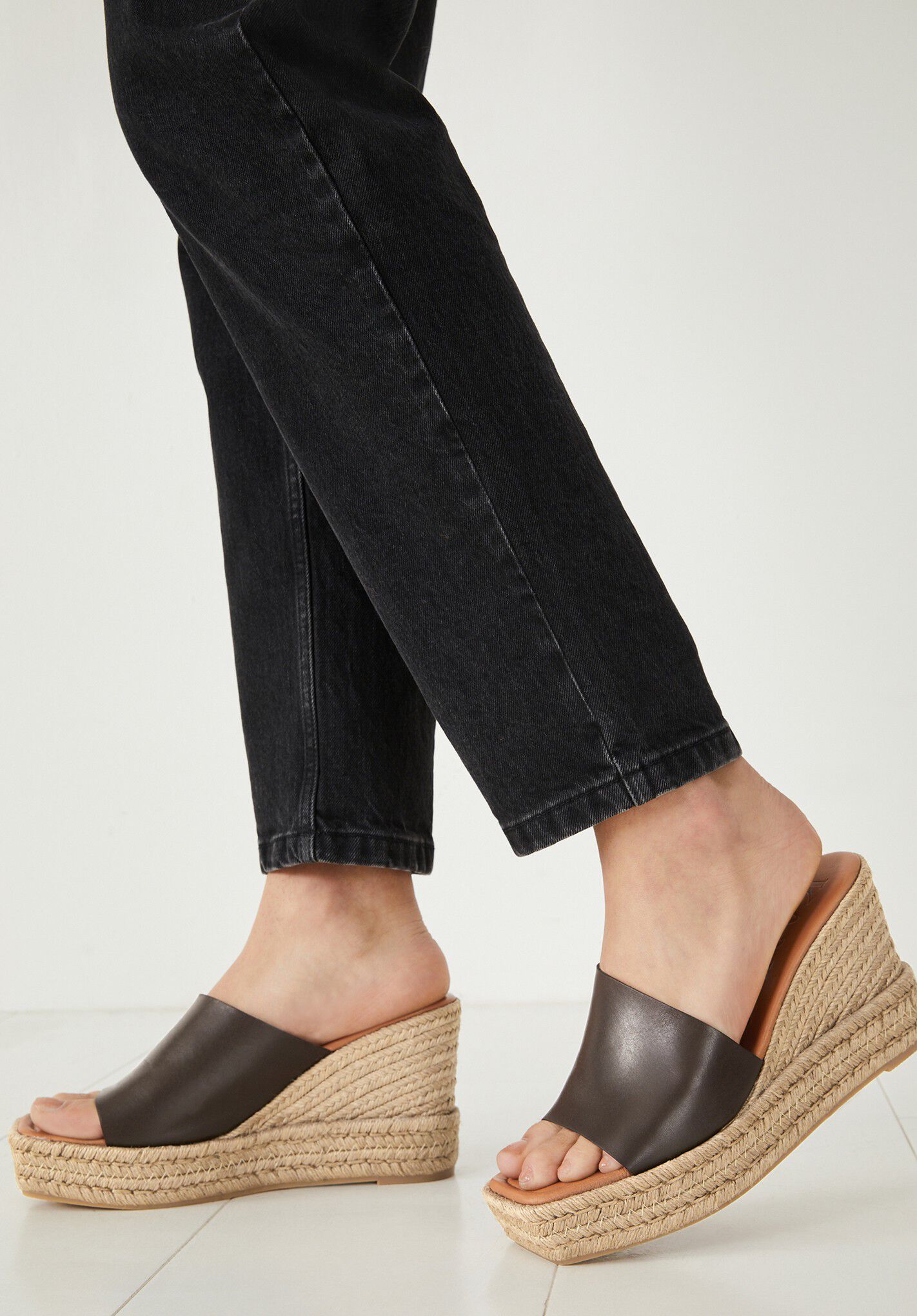 Espadrille wedge mule on sale
