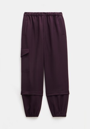 Ava Wool Cargo Trousers