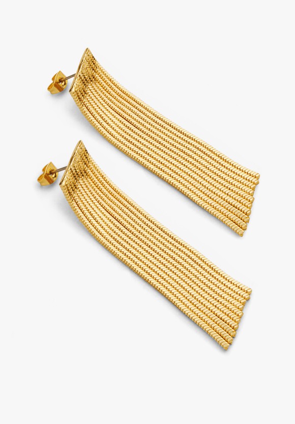 Astra Snake Chain Earrings