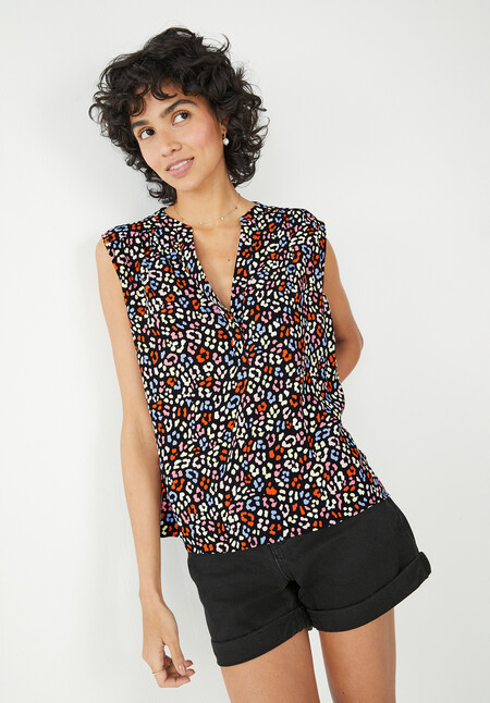 Kayla V Neck Blouse