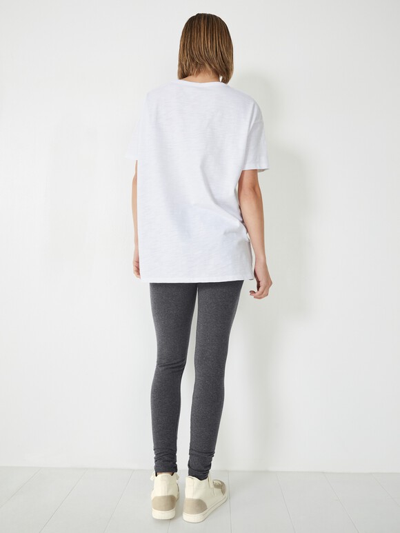 Longline Cotton T-Shirt