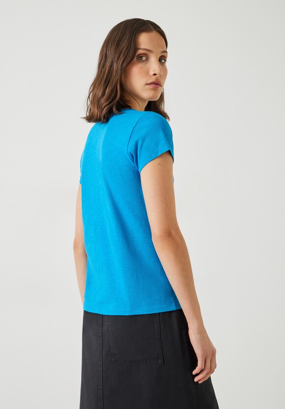 Slim Fit Slub Crew T-Shirt