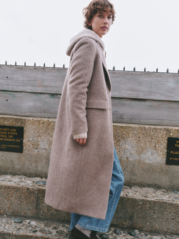 Meridah Italian Wool Coat