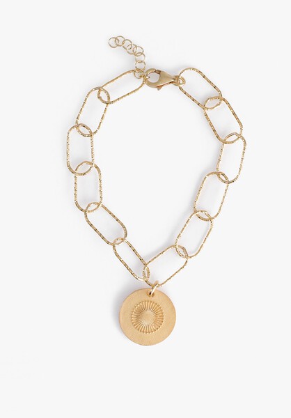 Sunburst Disc Bracelet