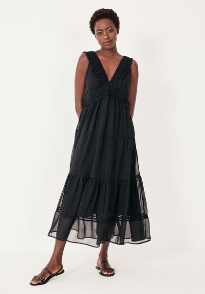 Rickie Chiffon Midi Dress