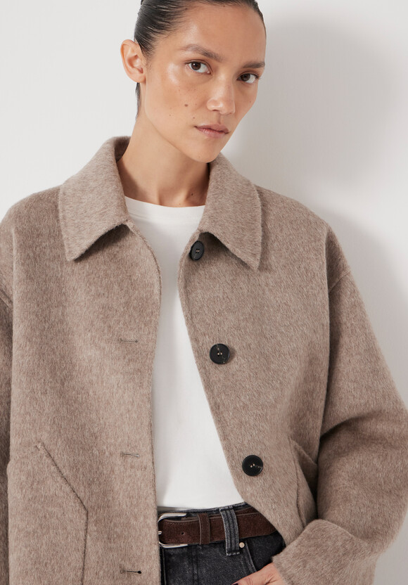 Pure Wool Double Faced Jacket