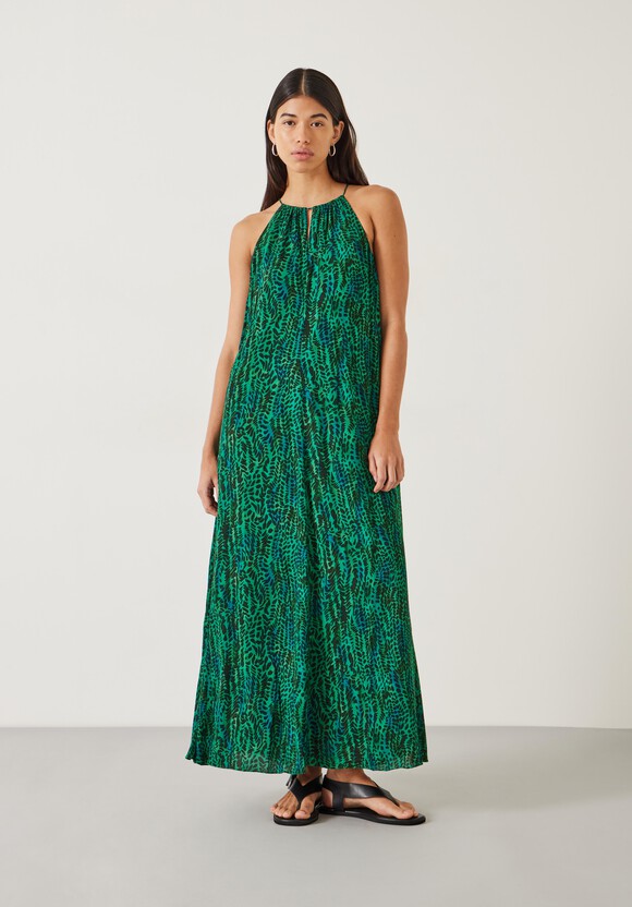 Cassie Relaxed Halter Neck Maxi Dress