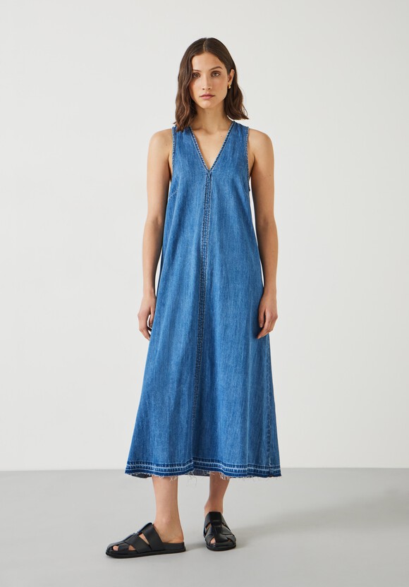 Tatum Denim Maxi Dress