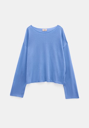 Aarani Open Neck Linen Top