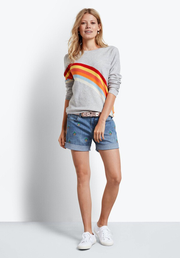 Rainbow Stripe Jumper