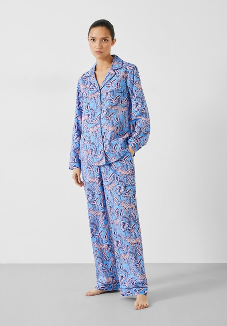 Isla Printed Cotton Pyjama Set