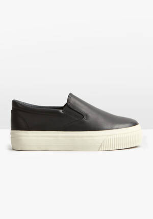 Gili Leather Flatform Trainers