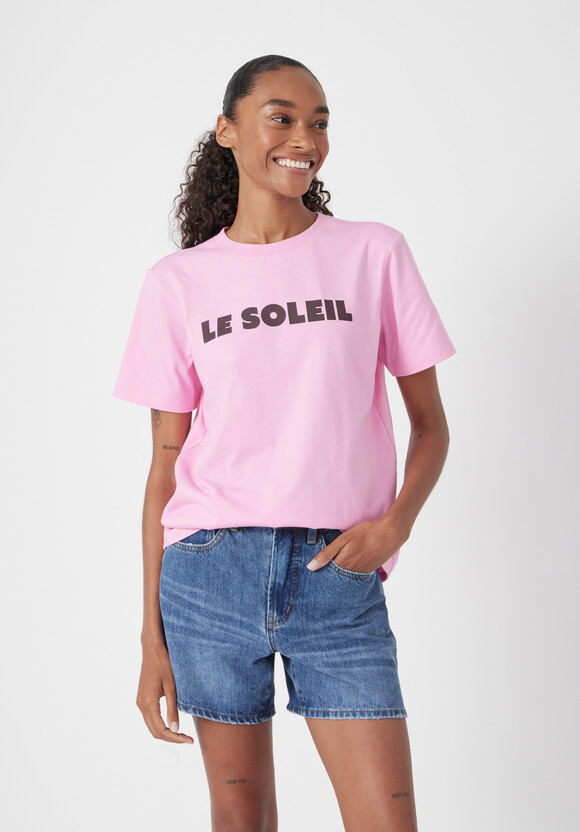 Le Soleil Slogan T-Shirt