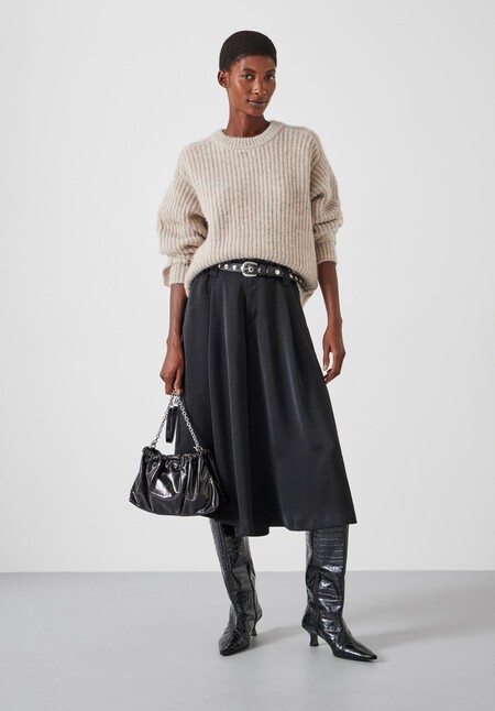 Francis Tie and Buckle Detail Jumper