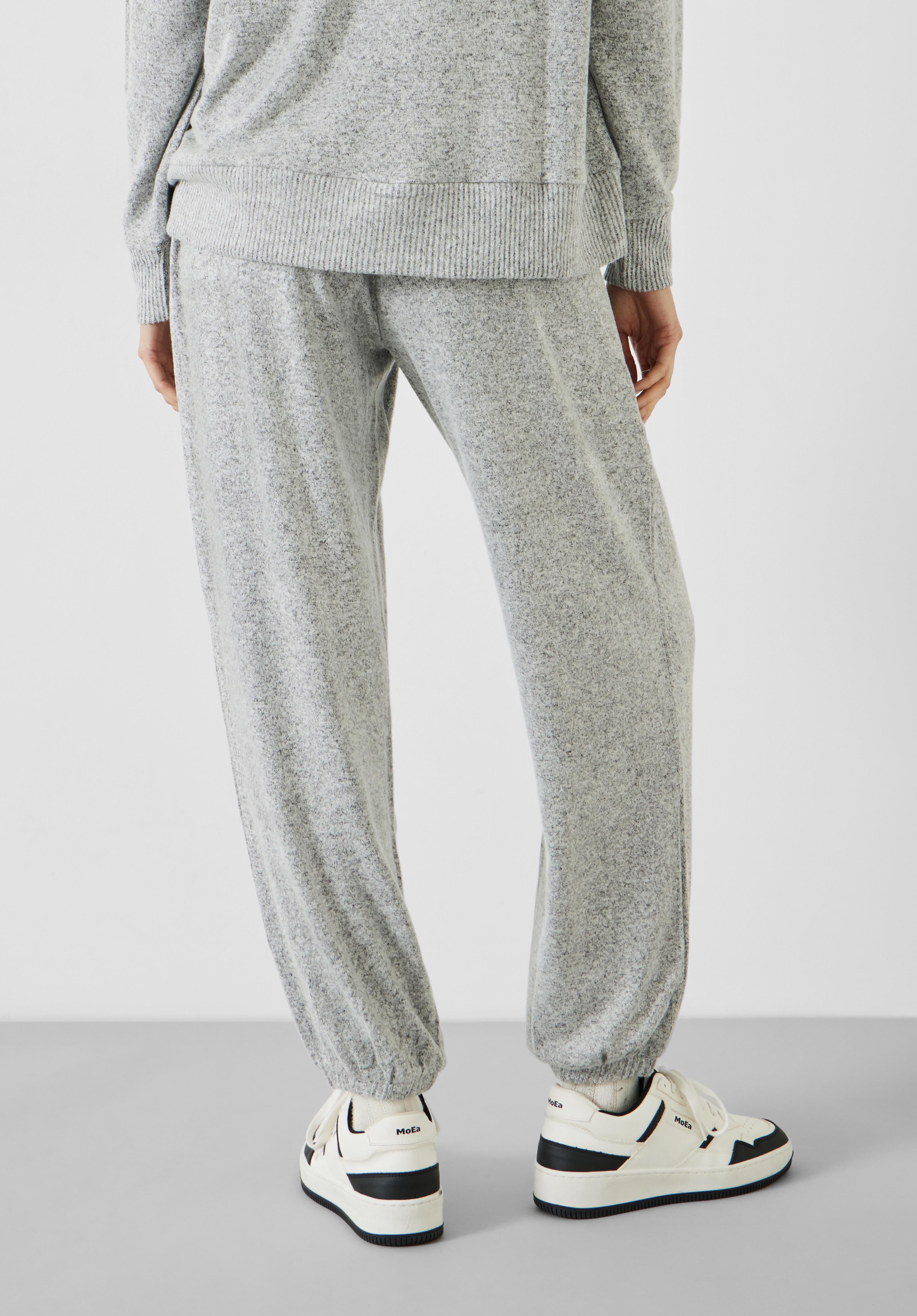 Elle Supersoft Joggers | Palest Grey Marl | hush