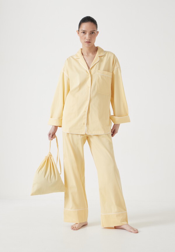 Cotton Sateen Oversized Pyjamas