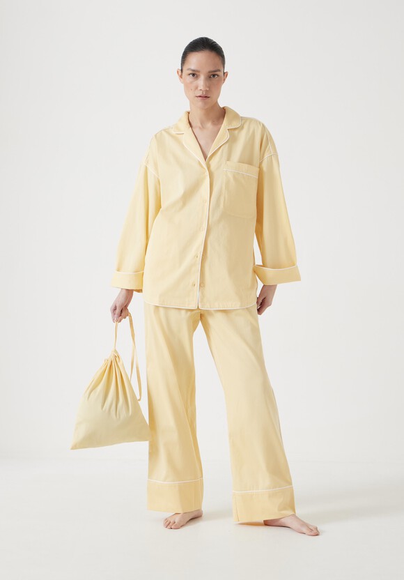 Cotton Sateen Oversized Pyjamas