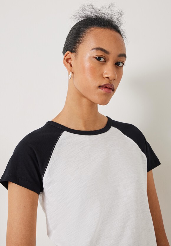 Tammy Contrast Raglan Slim Fit T-Shirt